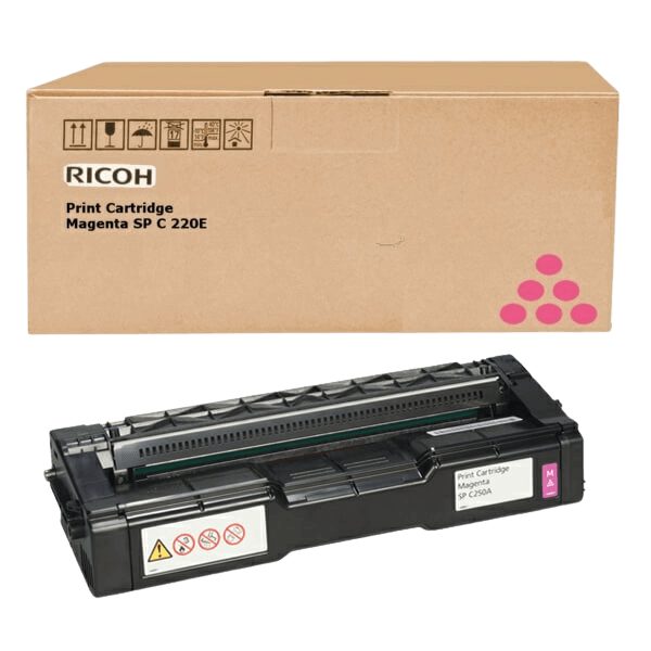 Ricoh 407545 magenta toner - 1600 sidor - Original