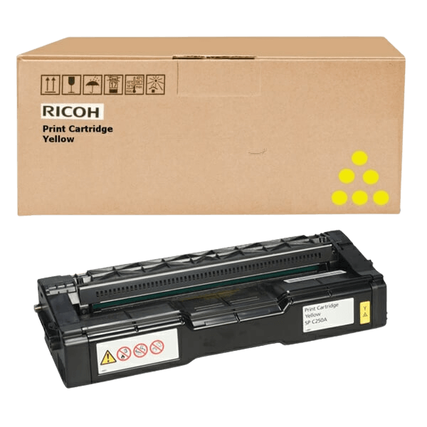 Ricoh 407719 gul XXL toner - 6000 sidor - Original