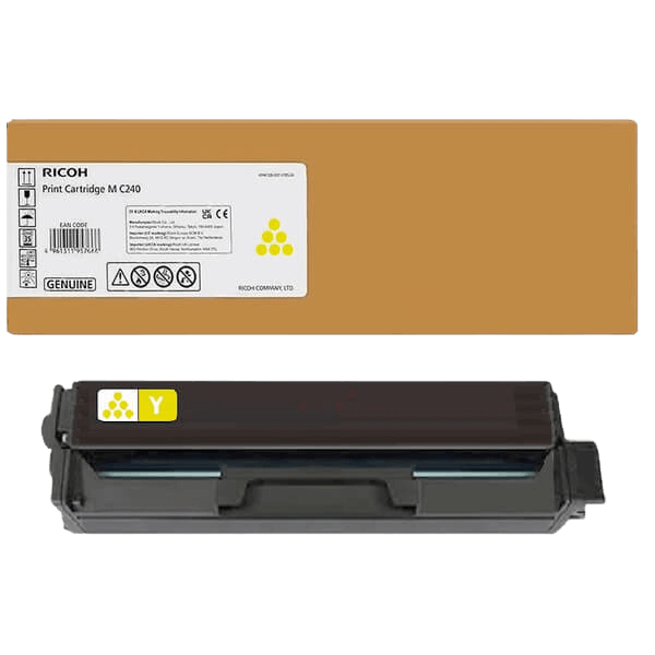 Ricoh 408454 gul toner - 4500 sidor - Original