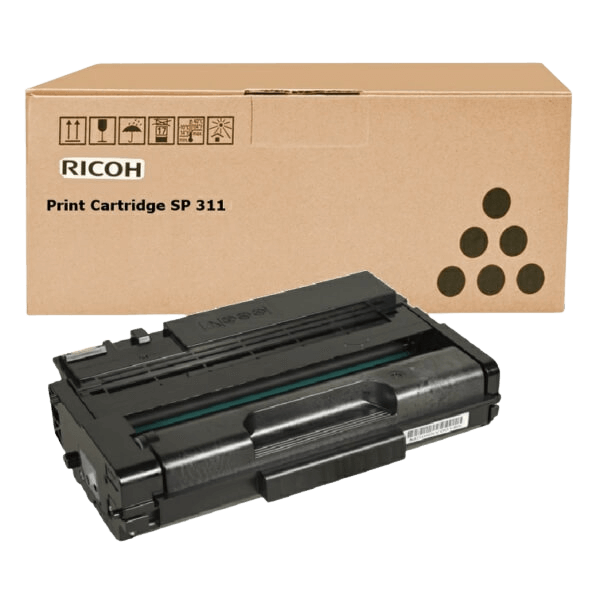 TYPESP311UHY Ricoh 821242 svart XXL toner - 6400 sidor - Original