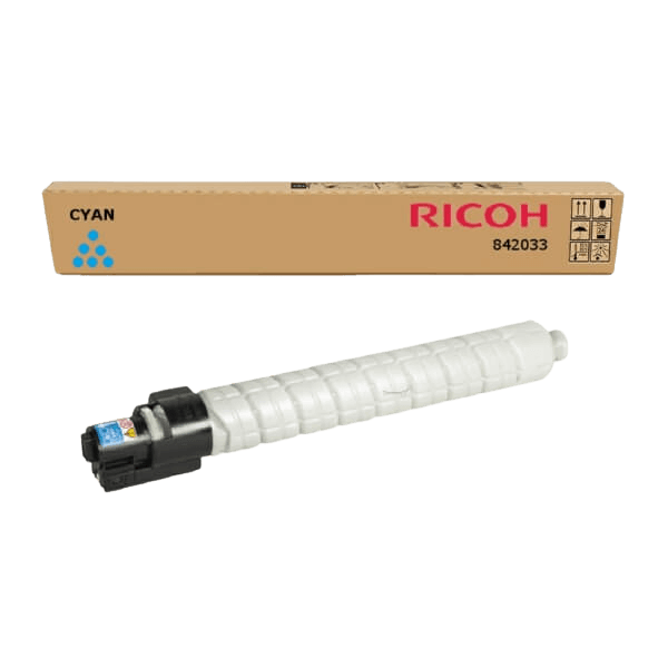 888643, 842033, 884949 Ricoh DT3000 C cyan toner - 12500 sidor - Original