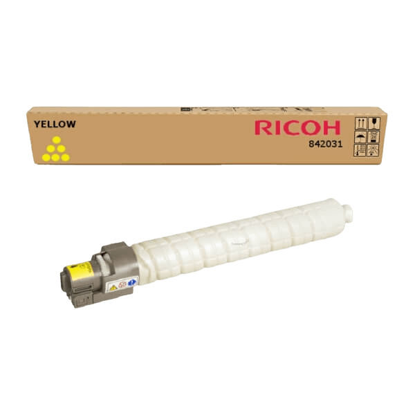 842031, 884947, 888641 Ricoh DT3000 Y gul toner - 15000 sidor - Original