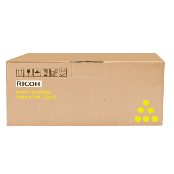 407643 / 406055 Ricoh TYPE SP C 220 E gul toner - 2000 sidor - Original