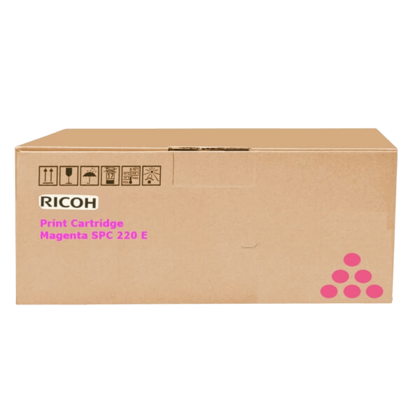 407644 / 406054 Ricoh TYPE SP C 220 E magenta toner - 2000 sidor - Original