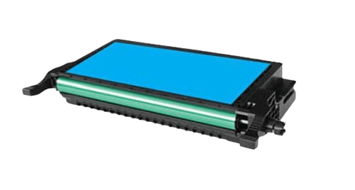 ST885A Samsung CLP-C660B cyan XL toner - 5000 sidor - Kompatibel