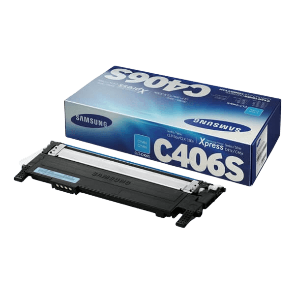 ST984A Samsung CLT-C406S cyan toner - 1000 sidor - Original