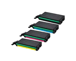 4 st. XL Samsung CLT-K5082L toner rabattpaket - Kompatibel