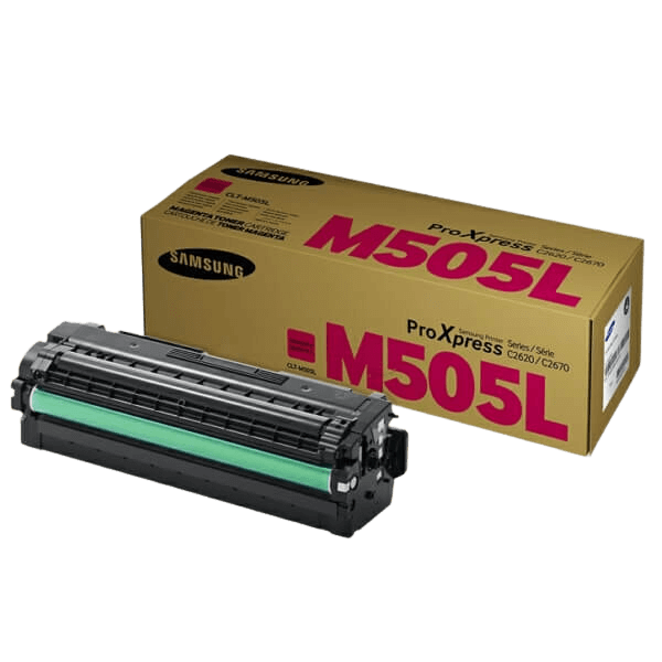 CLT-M505L Samsung SU302A magenta toner - 3500 sidor - Original