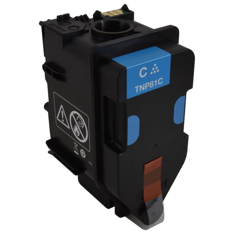 AAJW451 Konica Minolta TNP-81C cyan toner - 9000 sidor - Kompatibel