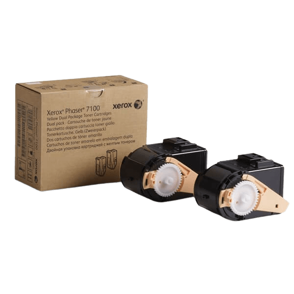 Xerox 106R02604 gul twin pack toner - 9000 sidor - Original